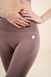 Leggings Mila Marron | Pantalon de yoga femme | Zenmara